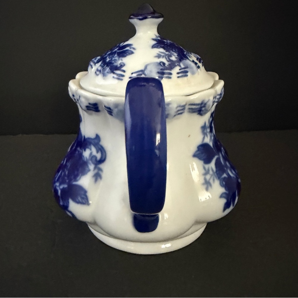 Blue & White Floral Ceramic Teapot - Picture 8 of 16